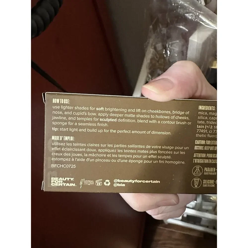 Beauty For Certain Soft To Sculpted Contour Palette 5 Shade RV$39 SHIPS fAST - Picture 3 of 4